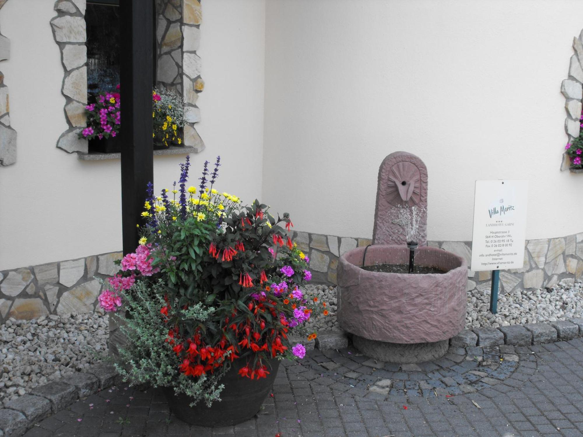 Landhotel Villa Moritz Garni Oberahr ภายนอก รูปภาพ