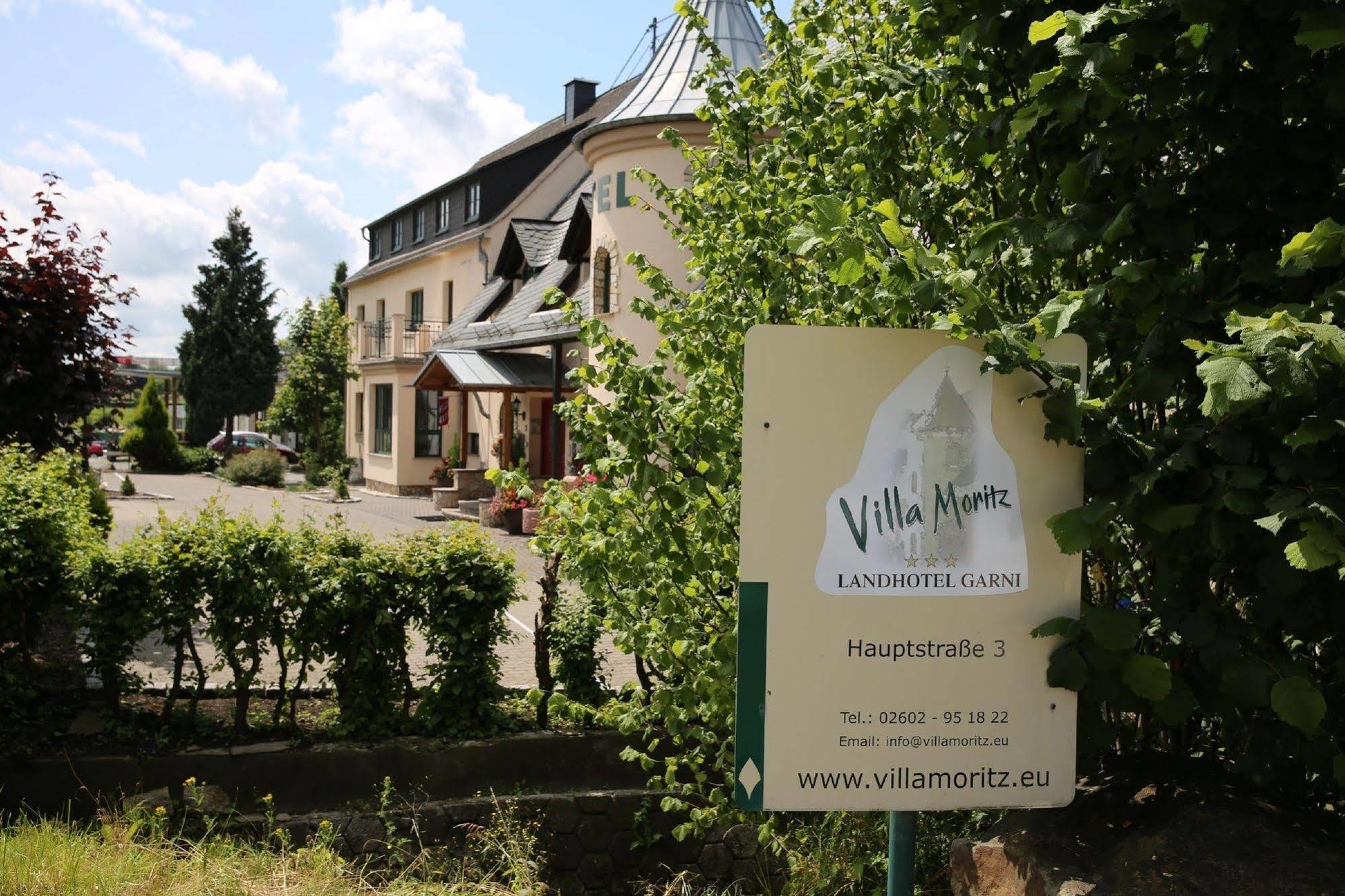 Landhotel Villa Moritz Garni Oberahr ภายนอก รูปภาพ